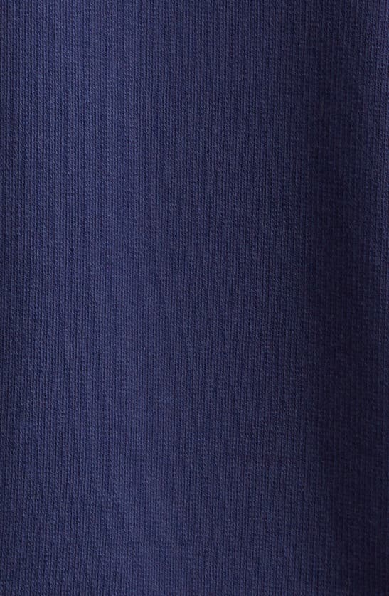 Shop Sporty And Rich Sporty & Rich Wellness Club Crewneck Graphic Sweatshirt In Navy