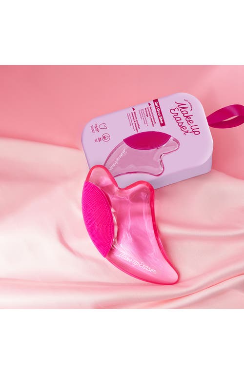 THE ORIGINAL MAKEUP ERASER THE ORIGINAL MAKEUP ERASER PUFF ERASER 2-IN-1 GUA SHA