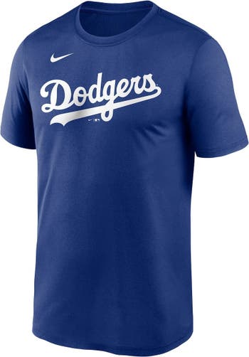 Men's Nike White Los Angeles Dodgers Team City Connect Wordmark T-Shirt Size: Medium