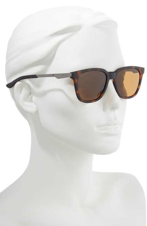 Smith Roam 53mm Chromapop™ Polarized Sunglasses In Matte Tortoise/brown