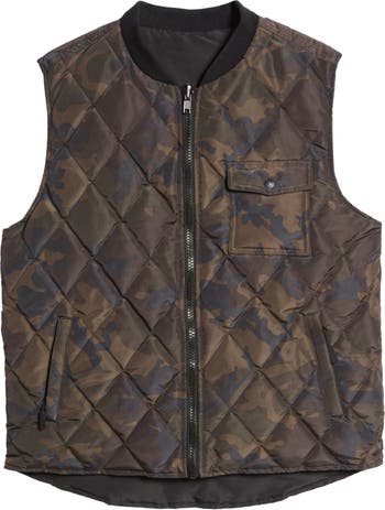 Reversible Quilted Down Vest