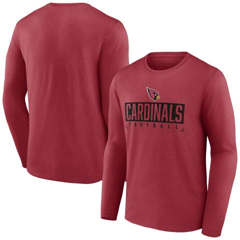 Men's Red Louisville Cardinals Big & Tall Campus Icon Long Sleeve T-Shirt