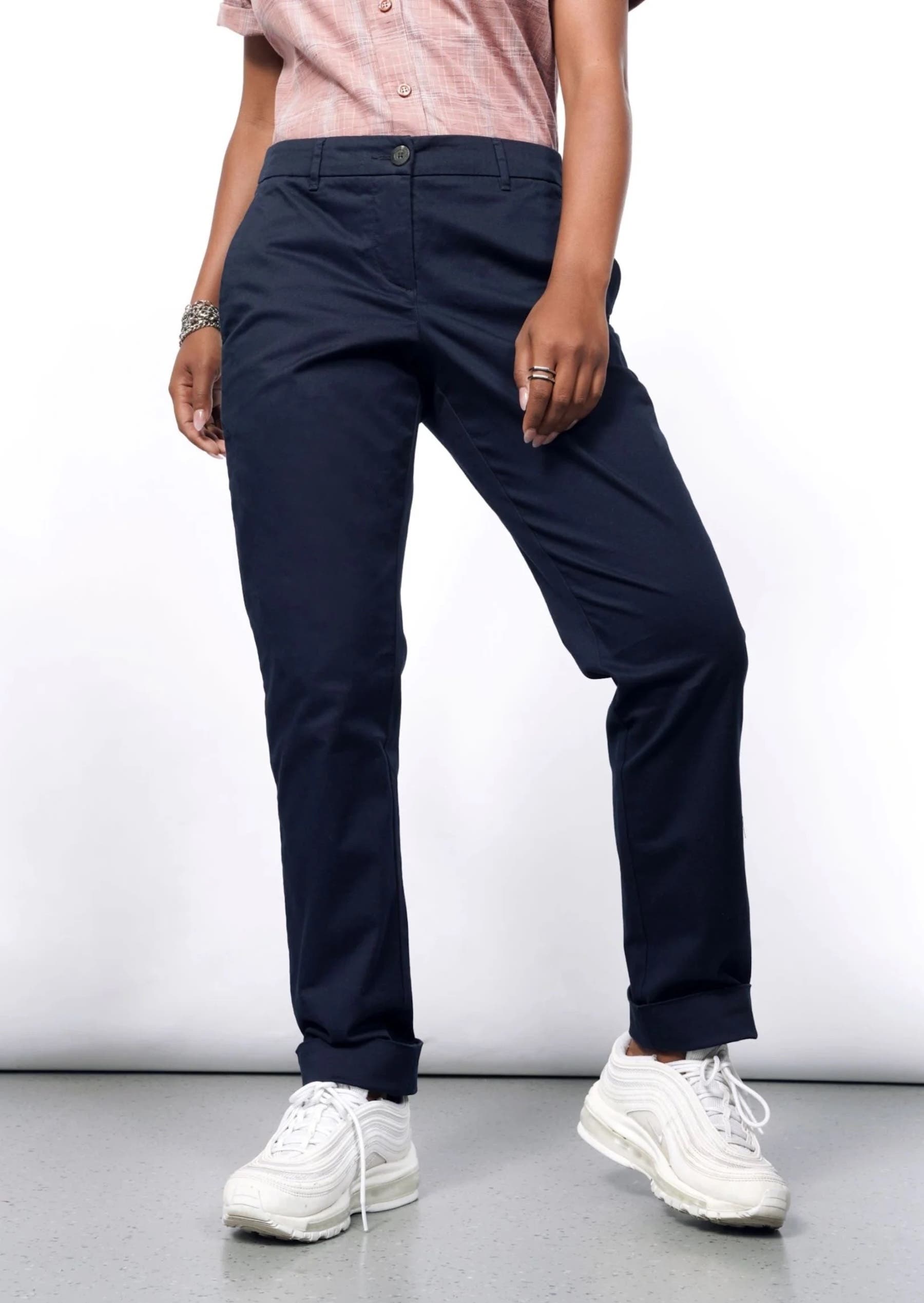 WILDFANG The Essential Trouser in Navy Cover