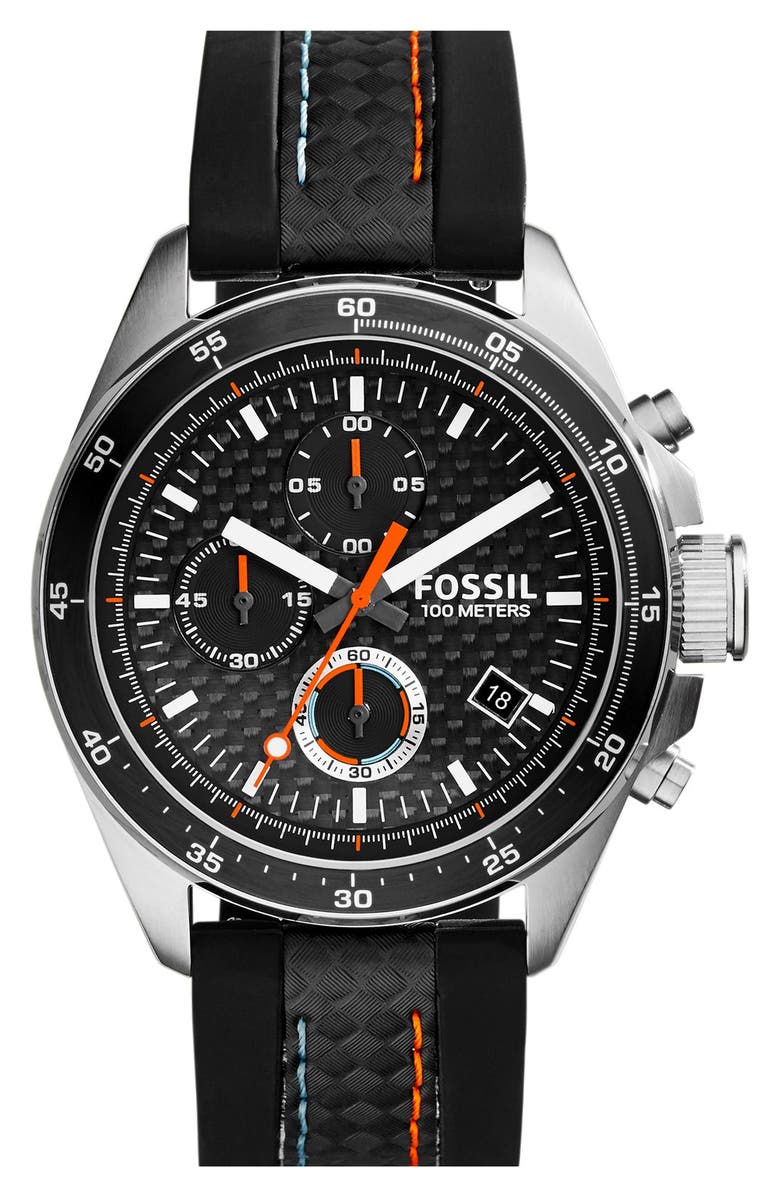 Fossil 'Decker' Chronograph Watch, 44mm | Nordstrom