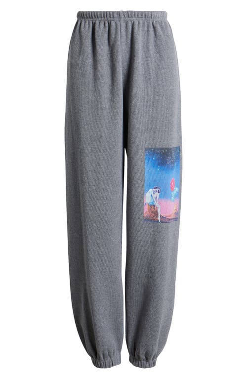 Shop Boys Lie Desert Oasis Kimmy Cotton Sweatpants In Grey