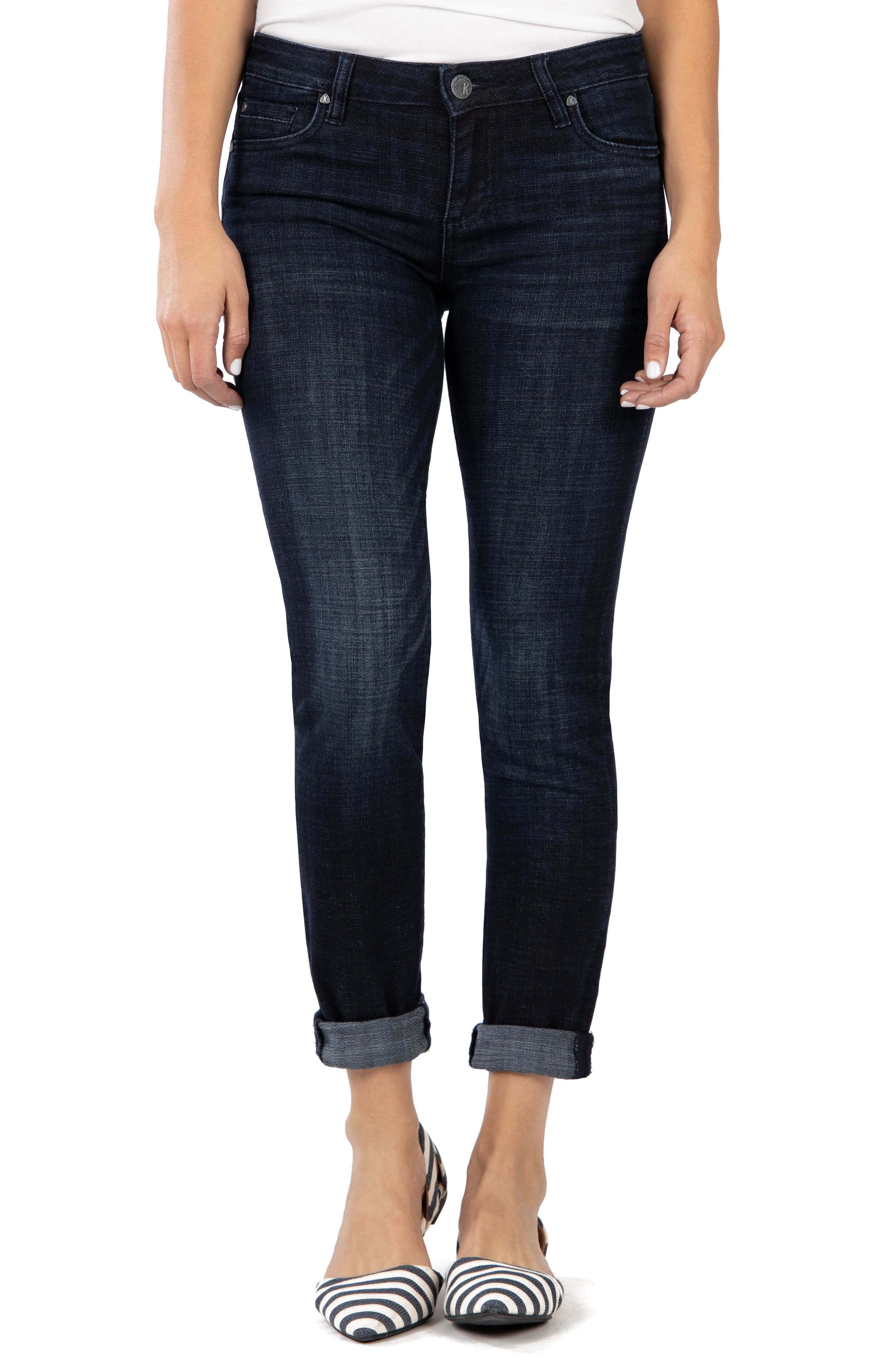 kut from the kloth boyfriend jeans petite