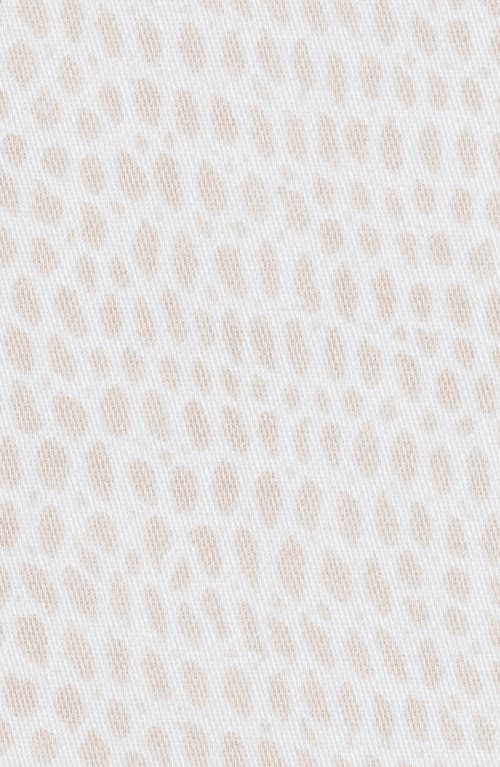 Matouk Jasper Cotton Sateen Fitted Sheet In Dune