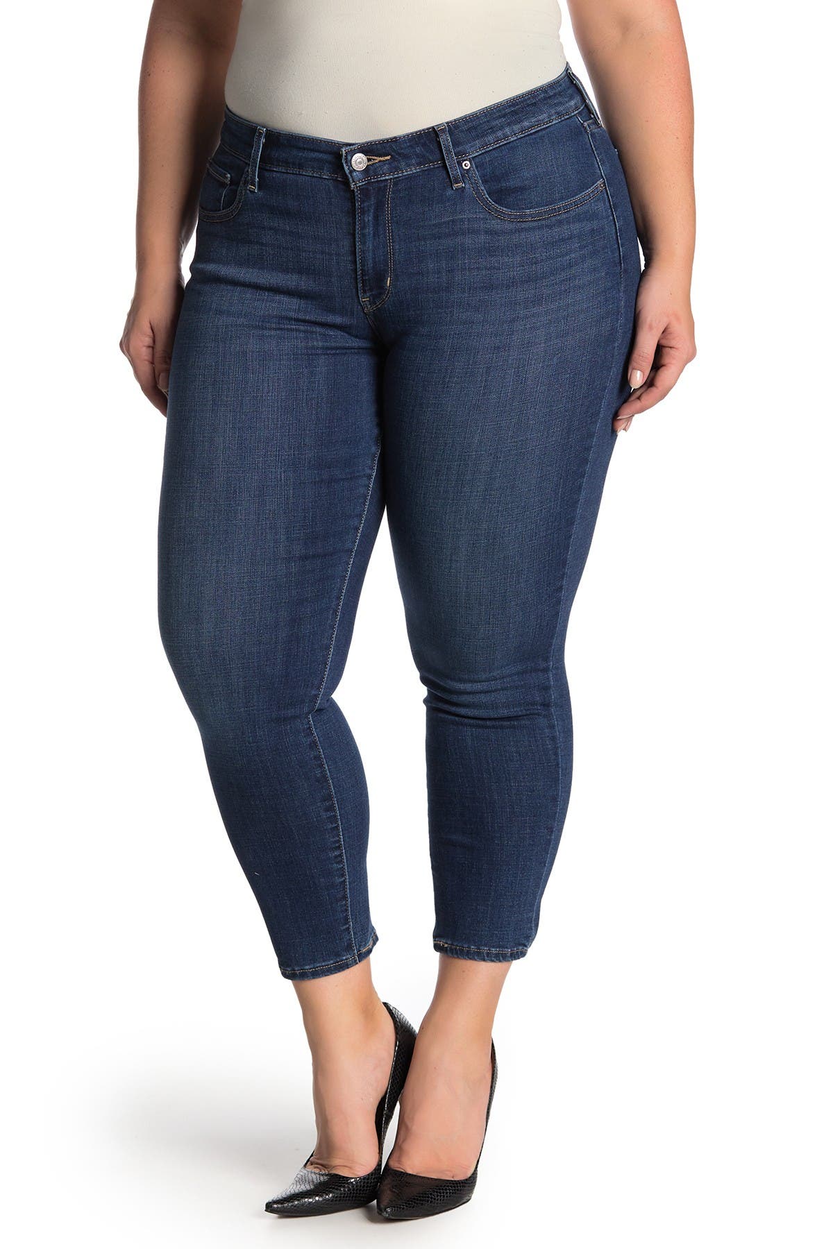 levi's 711 skinny jeans plus size
