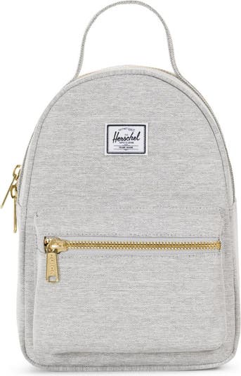 Spring Park Fashion Faux Leather Mini Backpack Girls Double Strap Shoulder Bag Purse, Girl's, Size: One size, Gray