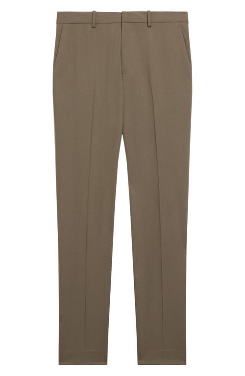 Theory Mayer New Tailor 2 Wool Dress Pants In Moss - F03