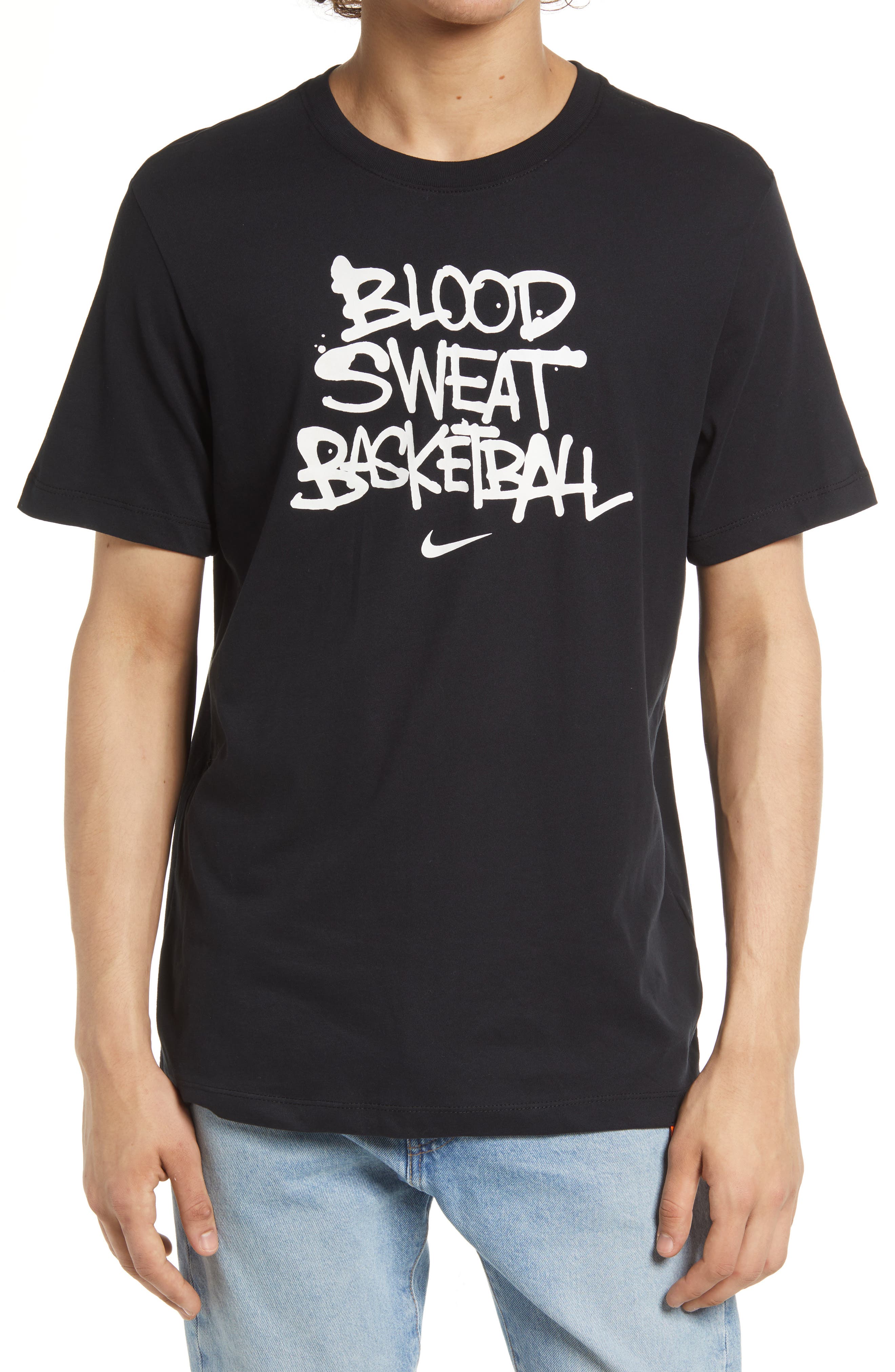 blood sweat baseball nike shirt