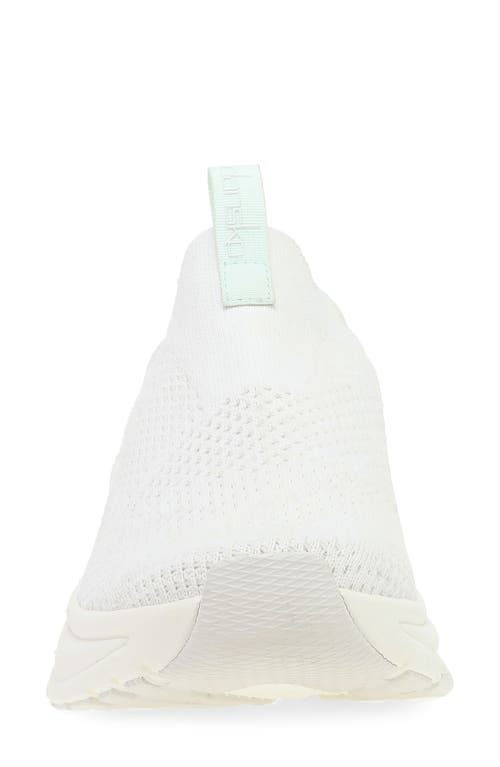 Shop Dansko Pep Knit Slip-on Shoe In White