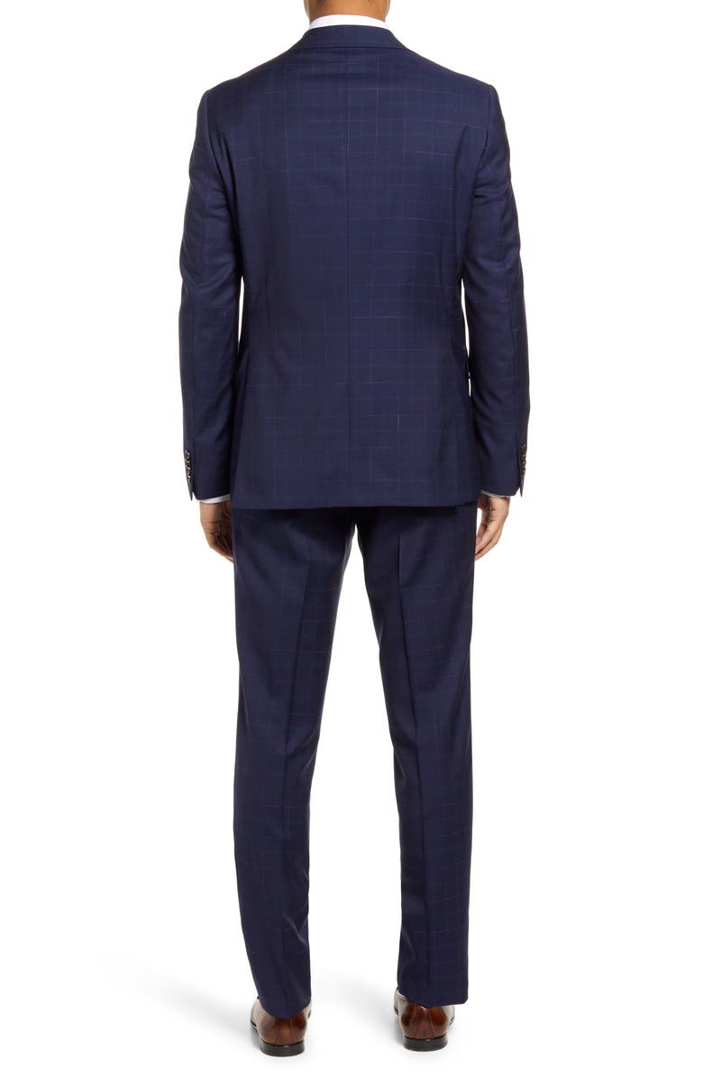 Ted Baker London Roger Extra Slim Fit Deco Windowpane Wool Suit | Nordstrom
