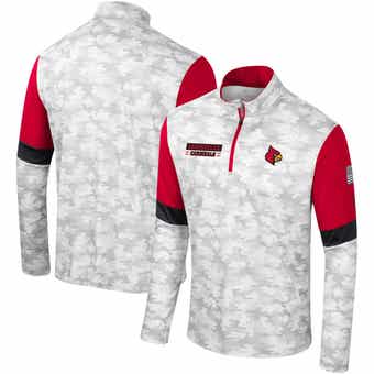 University of Louisville Mens Full-Zip Jacket, Mens Pullover Jacket,  Louisville Cardinals Varsity Jackets