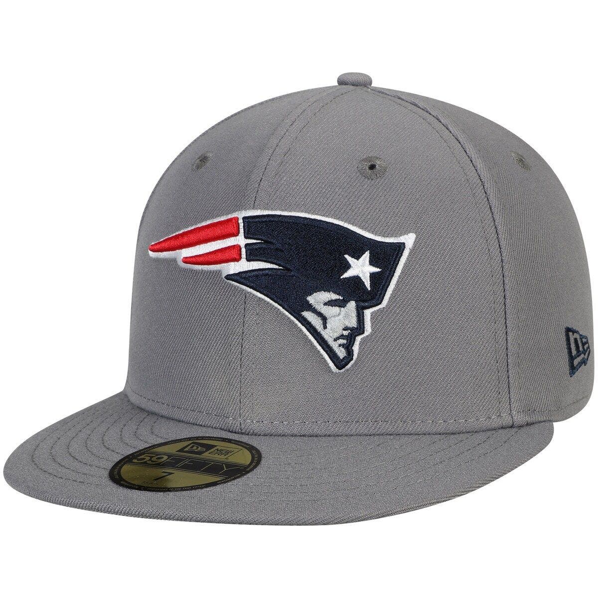 GRAPHITE New England Patriots New Era 59Fifty Cap 
