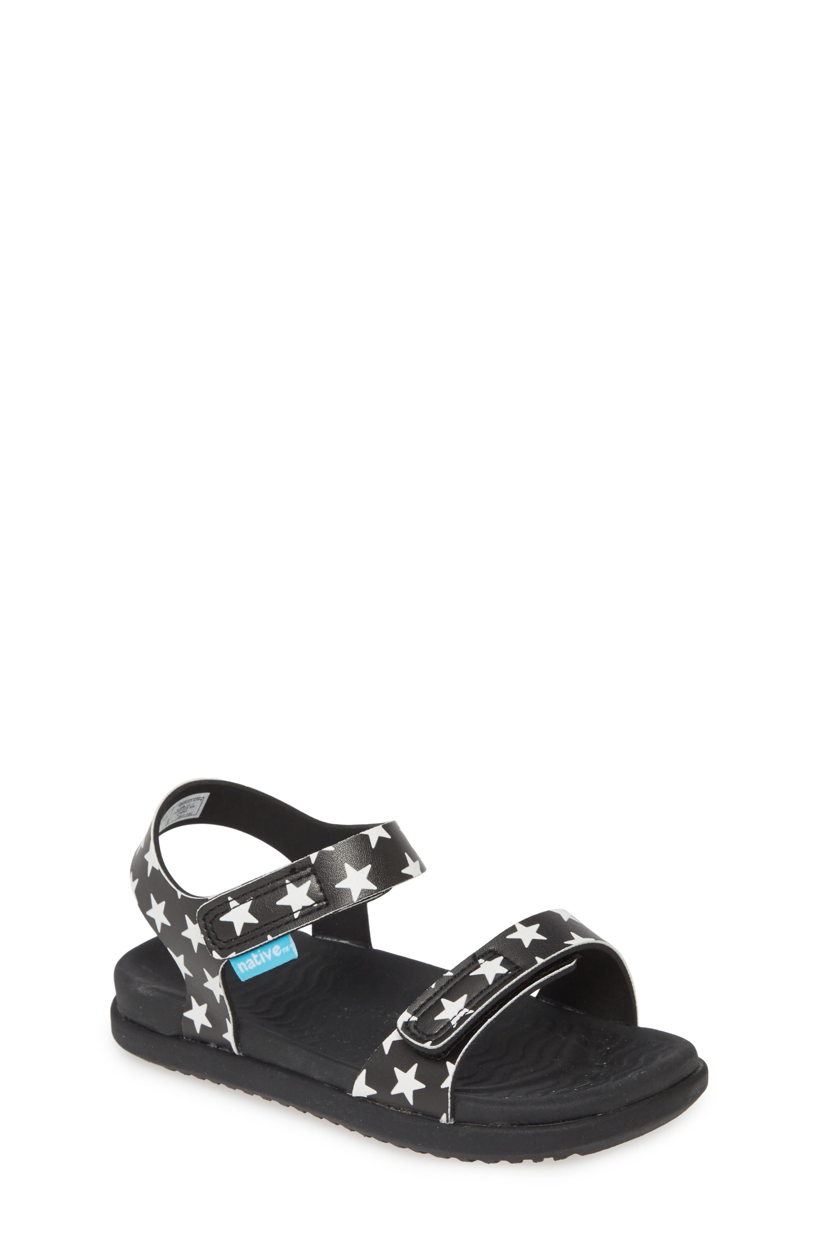 charley child waterproof flat vegan sandal