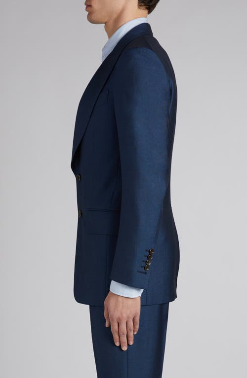 Shop Tom Ford Atticus Wool & Mohair Suit In Navy