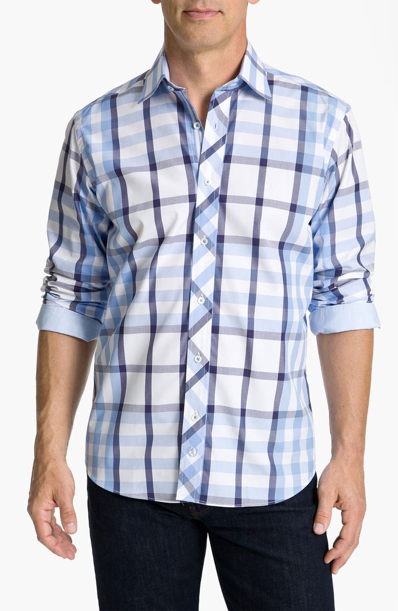 Bugatchi Uomo Classic Fit Sport Shirt Nordstrom