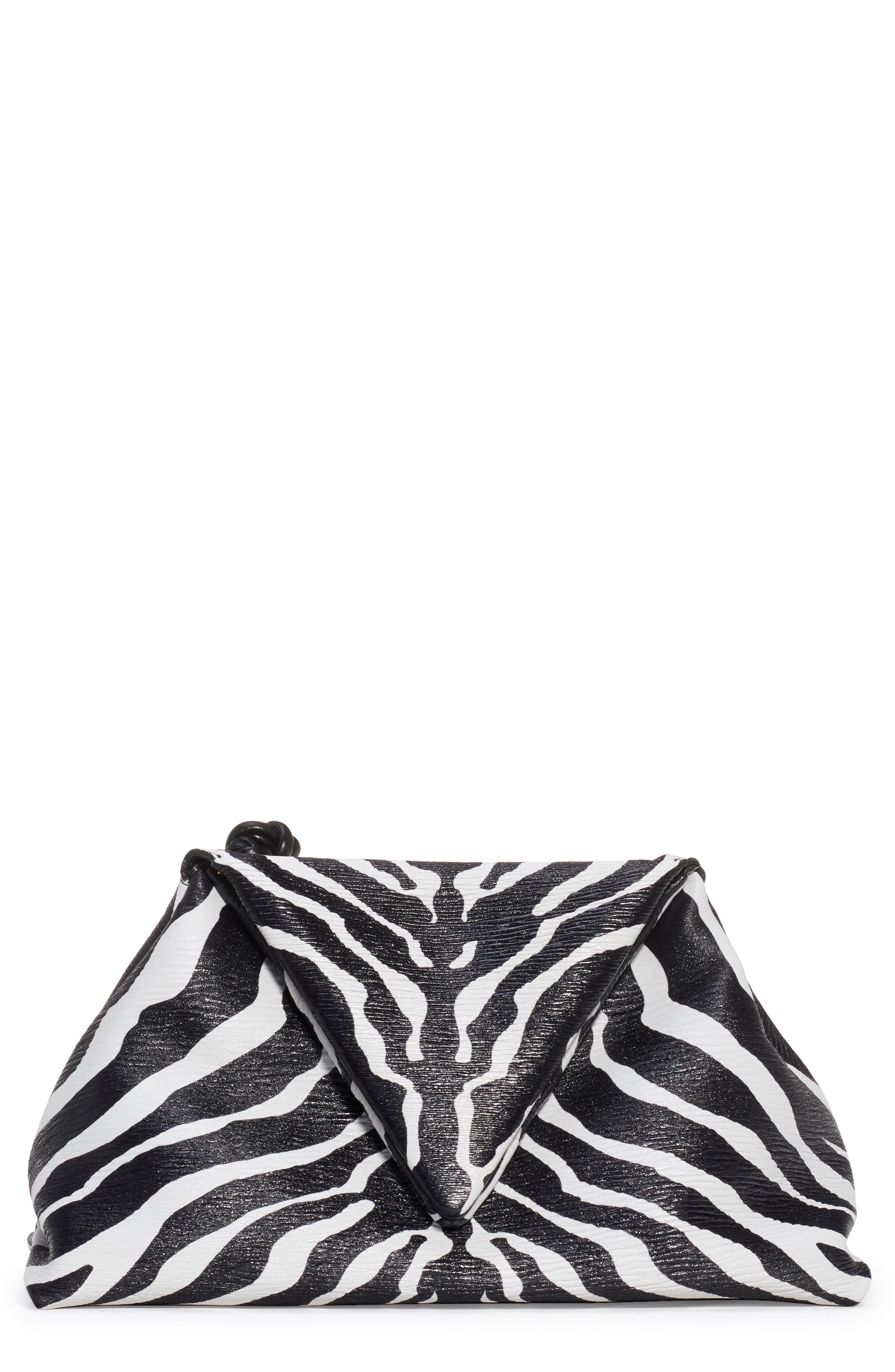 Bottega veneta clearance zebra pouch