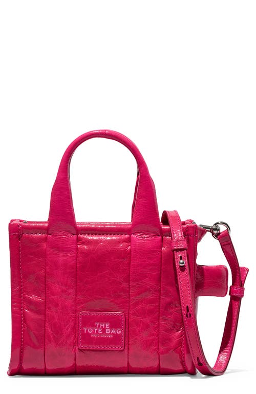 Marc Jacobs The Micro Traveler Tote in Magenta