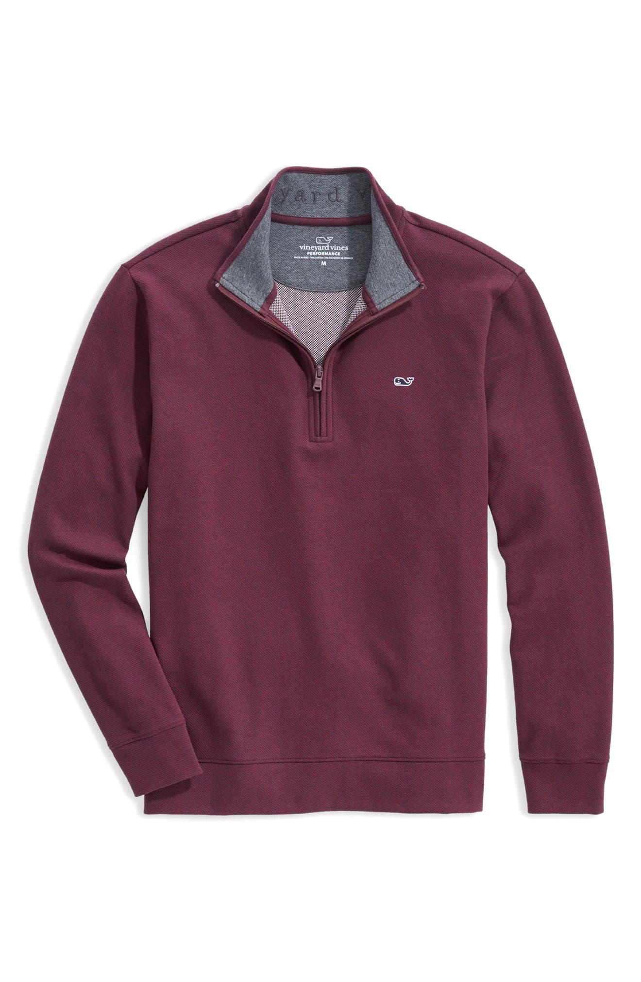 vineyard vines saltwater half zip