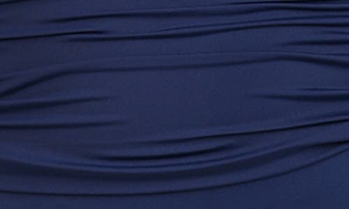 La Blanca Lace-up One-piece Swimsuit In Indigo