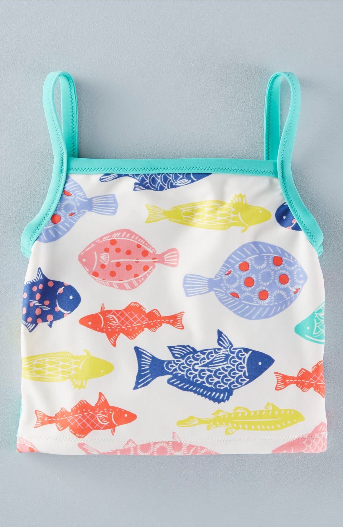 Mini Boden Tankini Swimsuit Top (Toddler Girls, Little Girls & Big