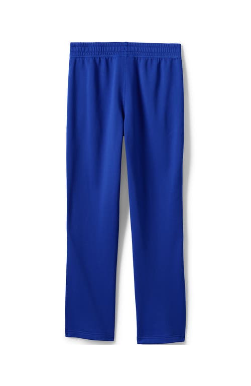 Lands' End School Uniform Active Track Pants In Cobalt