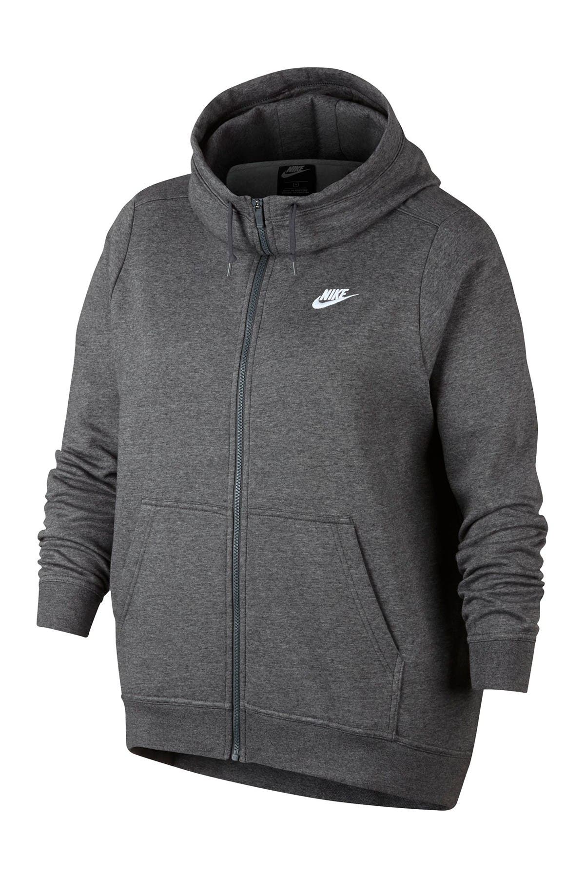 Nike | Funnel Neck Full Zip Fleece Hoodie | Nordstrom Rack