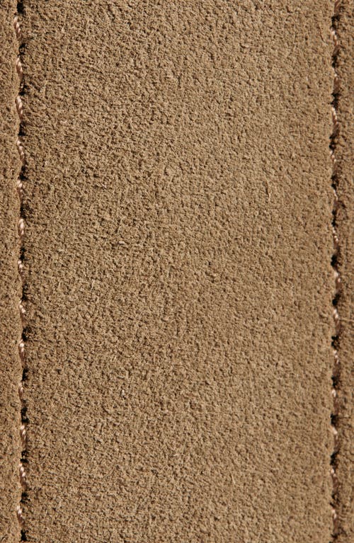 Nordstrom Easton Suede Belt In Taupe