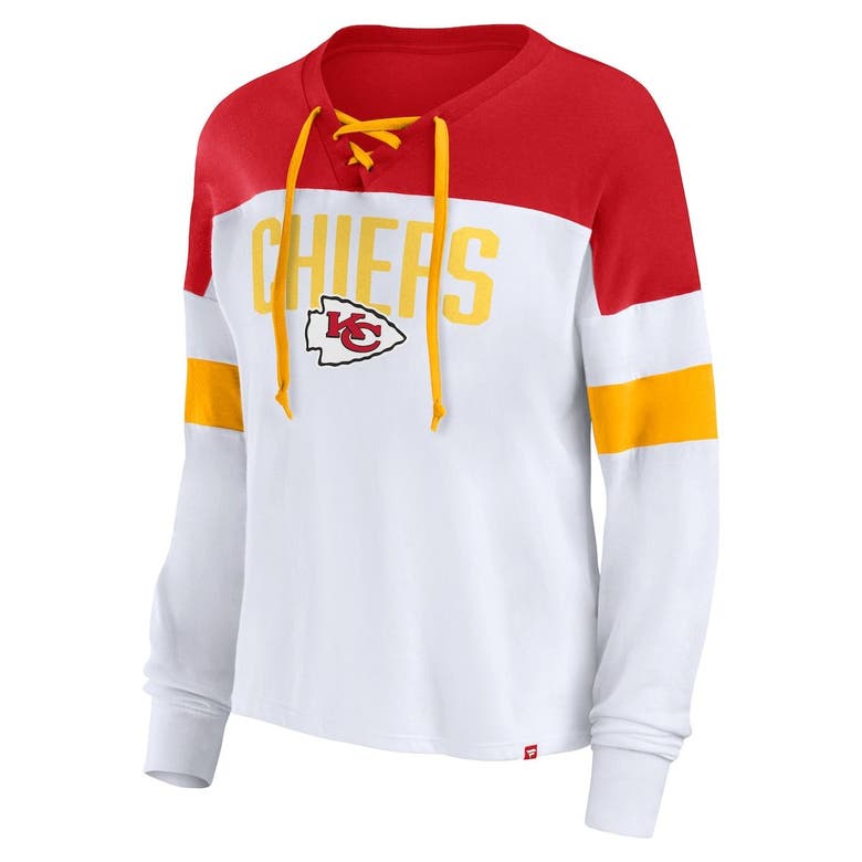 Kansas City Chiefs Logo Long Sleeve T-Shirt by Fanatics