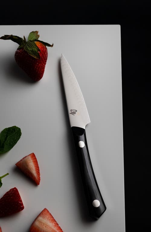 Shun Cutlery Narukami Stainless Steel Pairing Knife In Black