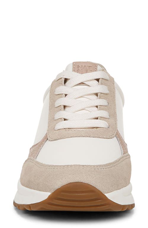 Naturalizer Shay Sneaker In Warm White/deep Porcelain