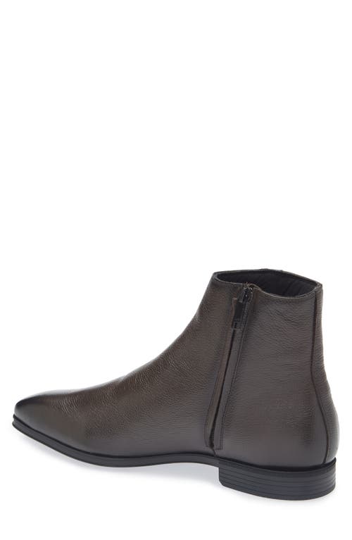 Shop Hugo Boss Boss Theon Boot In Dark Brown