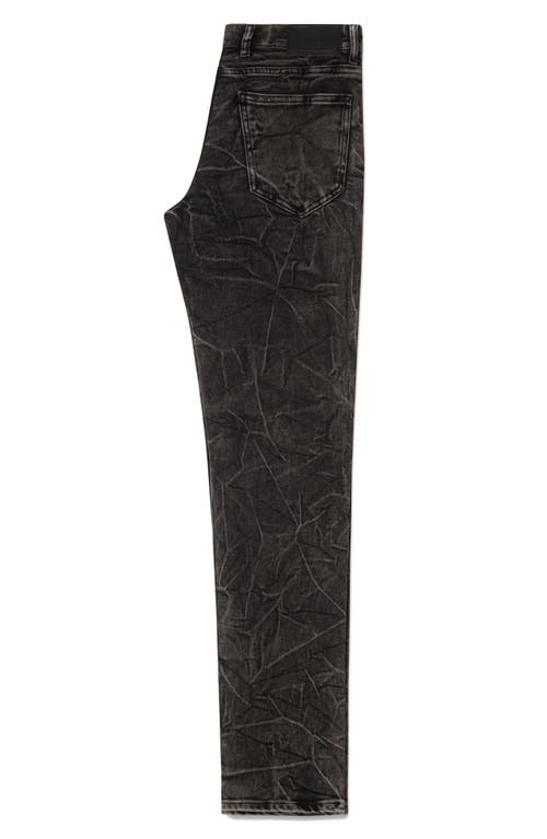 Blk Dnm Acid Wash Skinny Jeans In Shadow