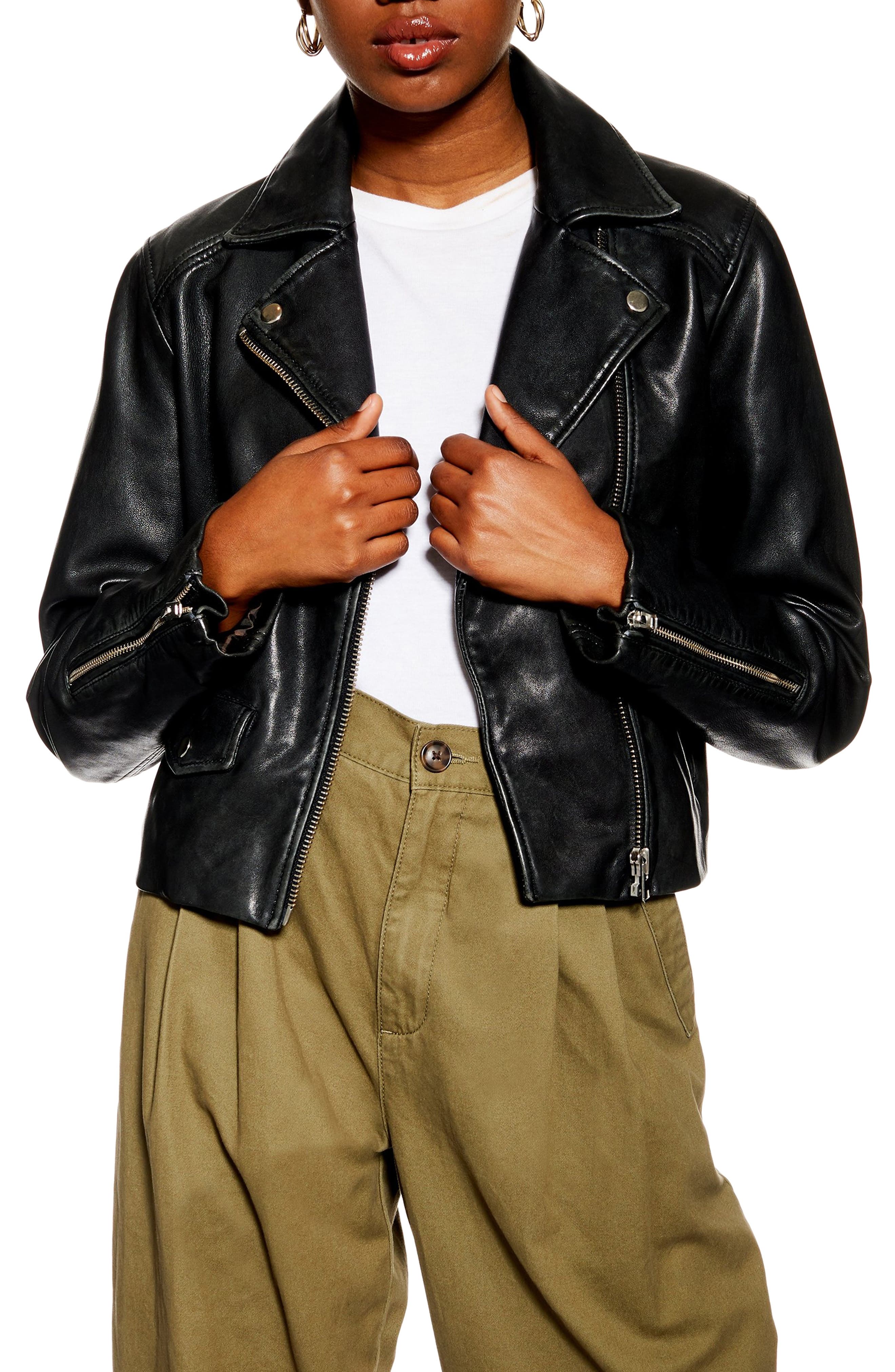 topshop biker jacket