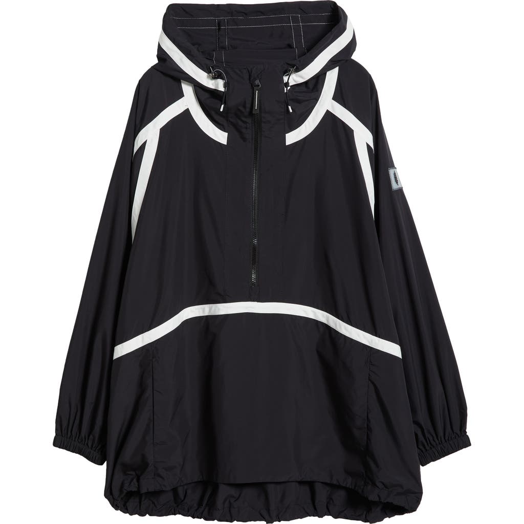 Fp Movement By Free People Care Like The Wind Anorak In Black Logo Combo