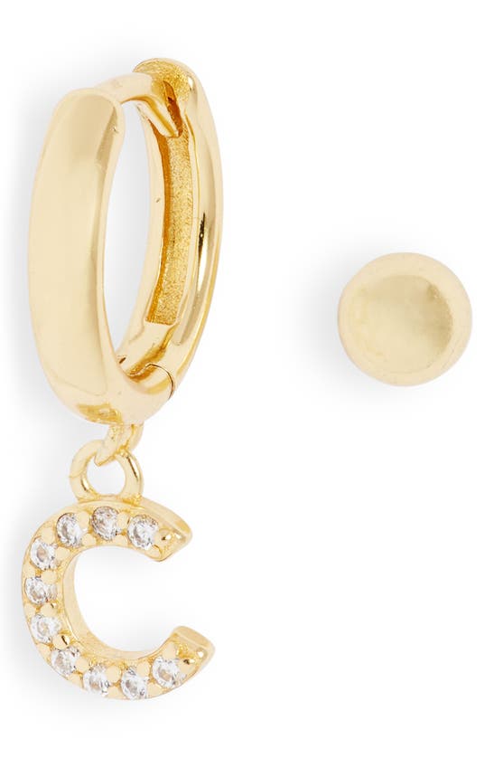 Argento Vivo Mismatched Hoop & Stud Earrings In Gold - C