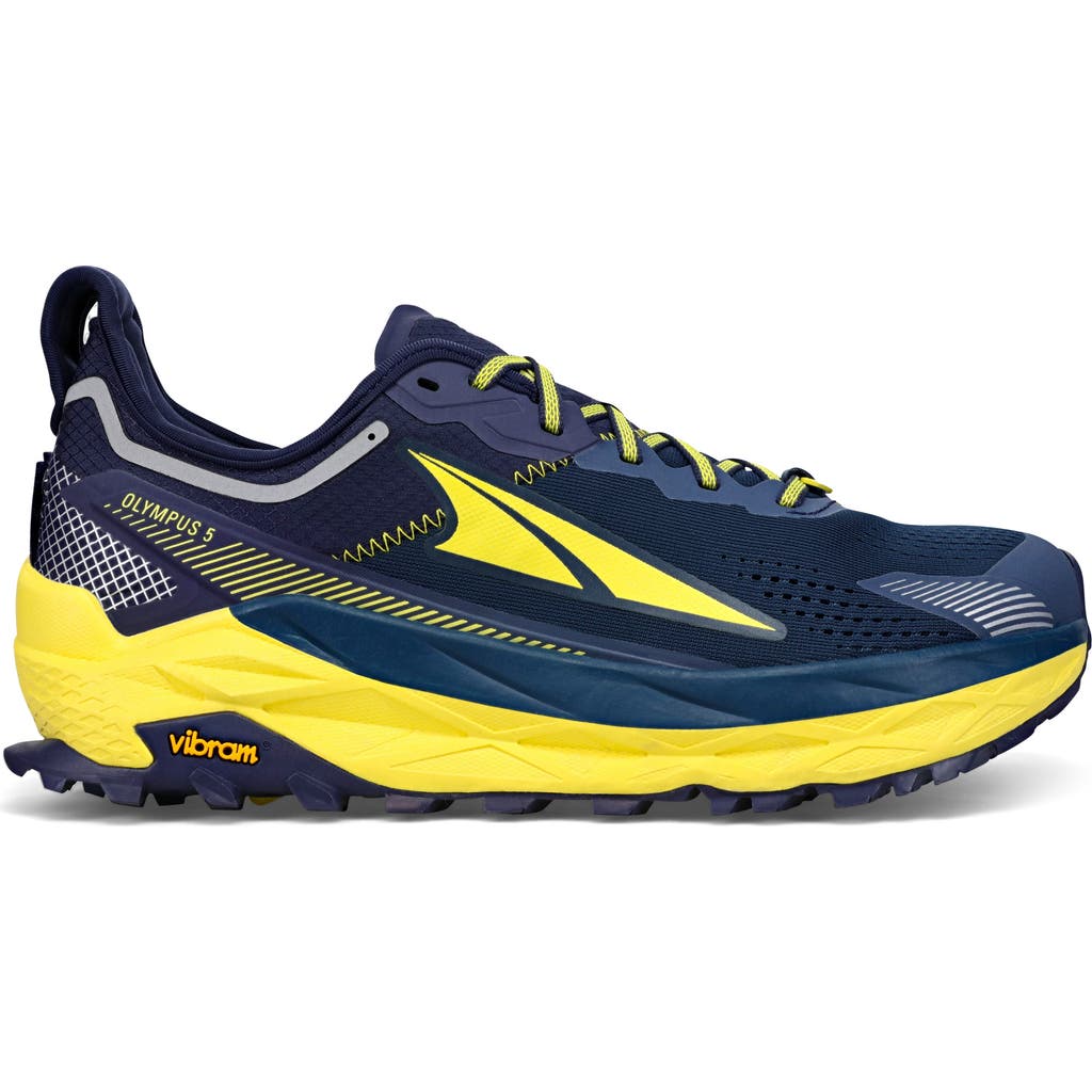 Altra Olympus 5 Trail Running Shoe In Navy