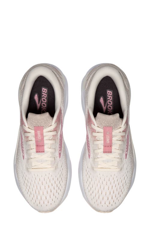 Shop Brooks Ghost 16 Running Shoe In Coconut/zephyr/white