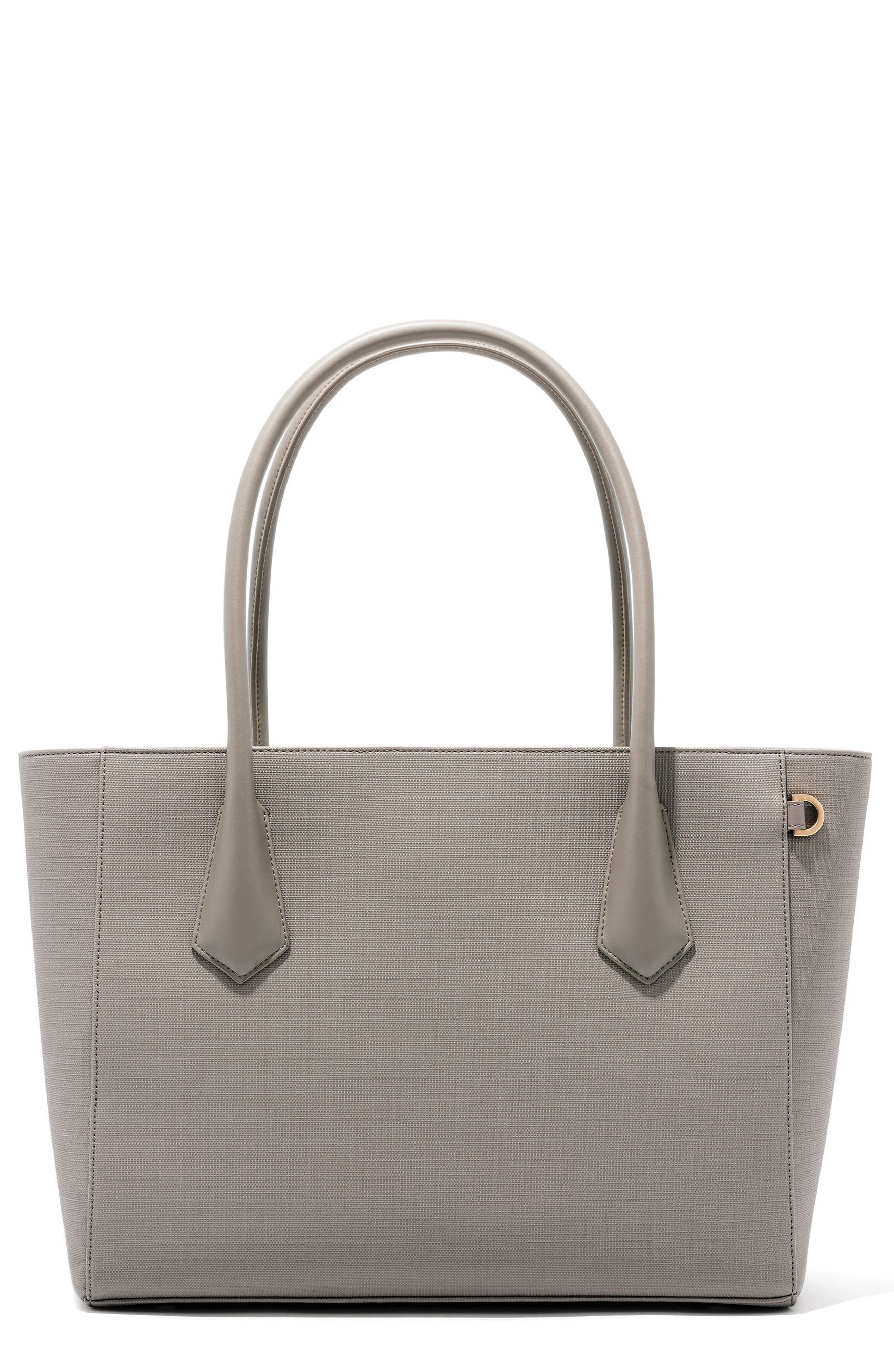 designer coated canvas tote