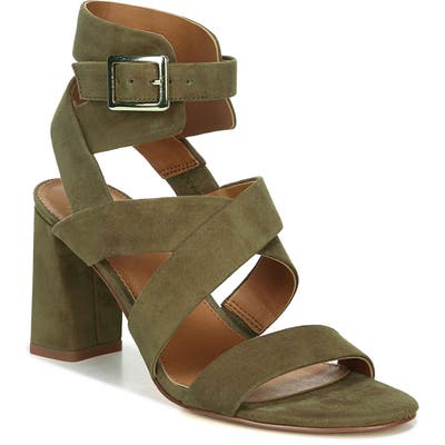 Sarto By Franco Sarto Tristan Strappy Block Heel Sandal, Green
