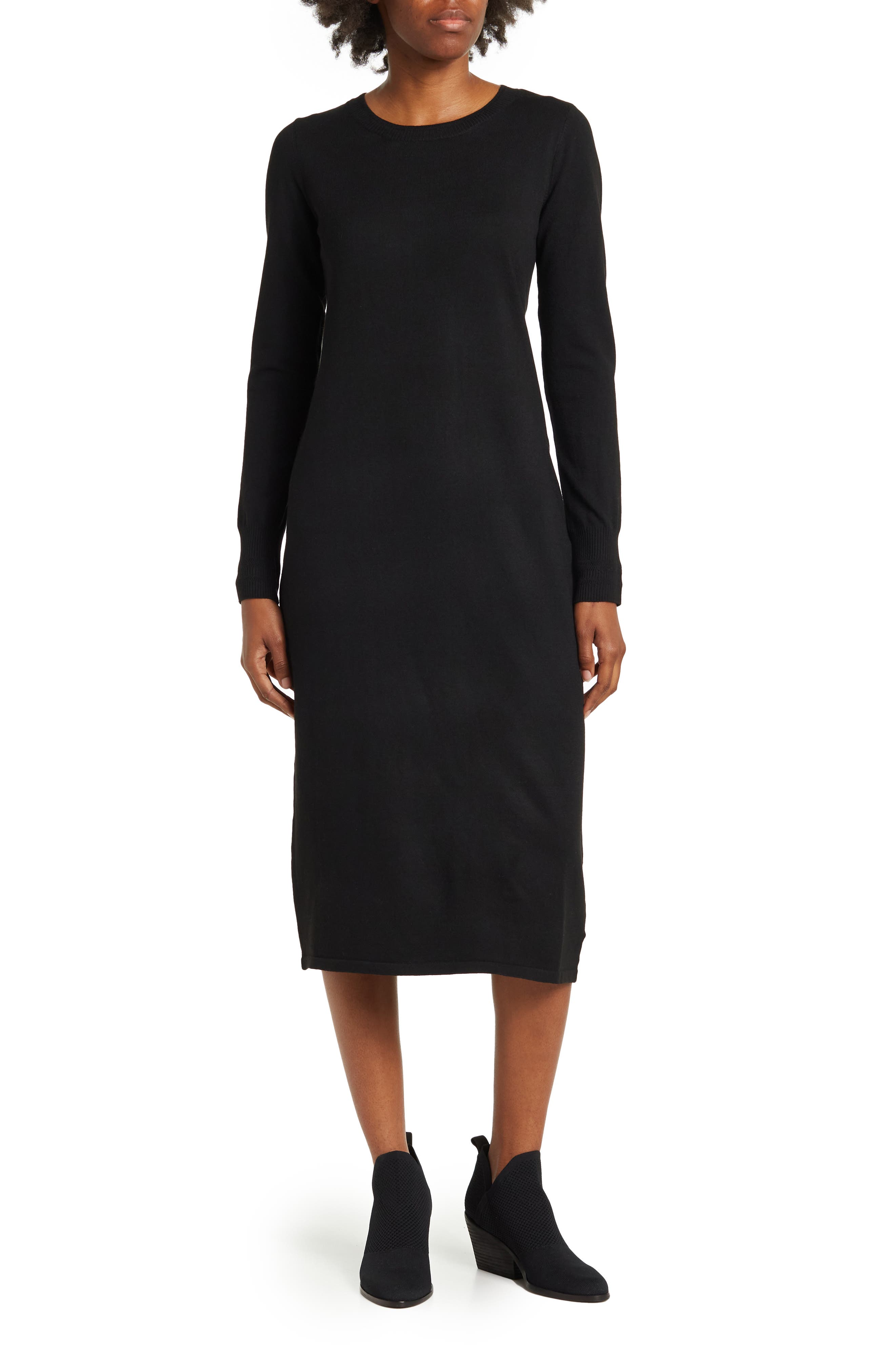 Black Sweater Dresses for Women | Nordstrom Rack