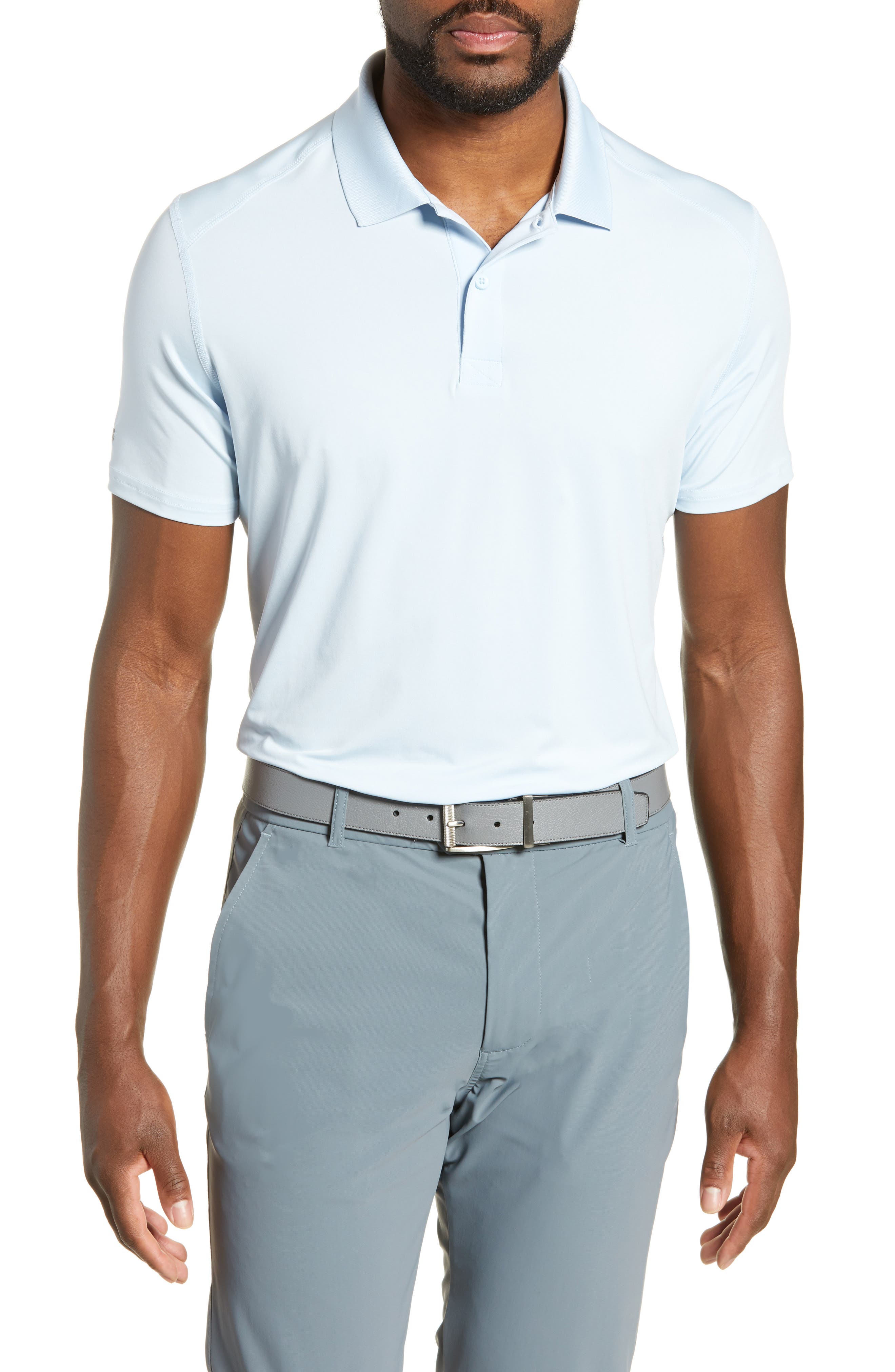 Bonobos M-Flex Flatiron Slim Fit Golf Polo, Blue