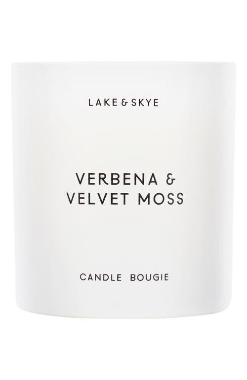 Lake & Skye Verbena & Velvet Moss Scented Candle at Nordstrom