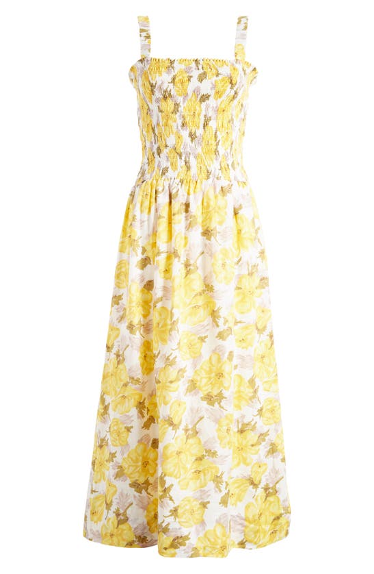 Shop Faithfull The Brand Messina Floral Midi Sundress In Isadora Floral