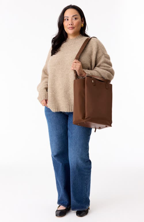 Beis Béis The Commuter Tote In Maple