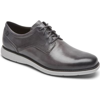 Rockport Garett Plain Toe Derby, Grey