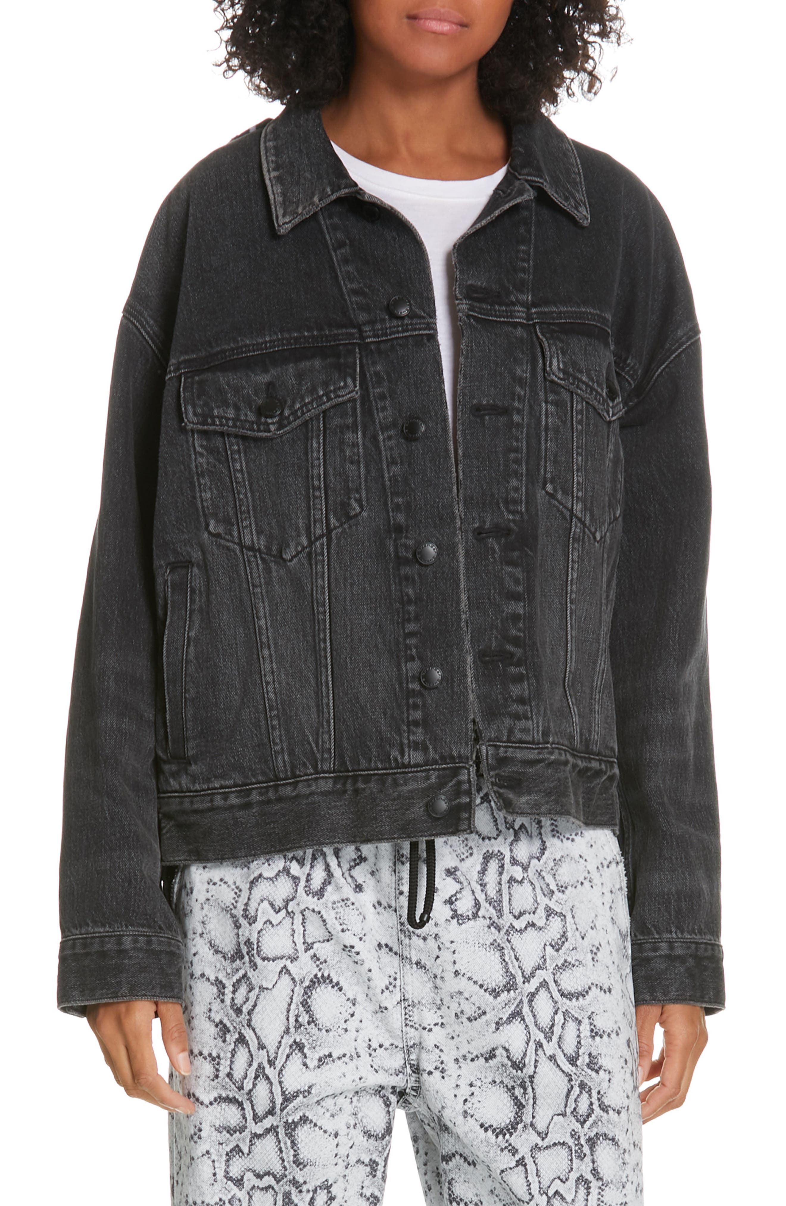 alexander wang denim jacket