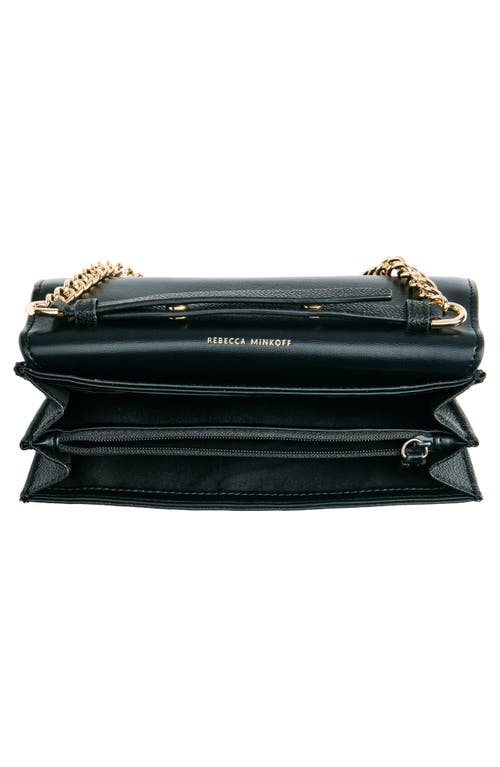 Rebecca Minkoff Gabby Crossbody Wallet In Black